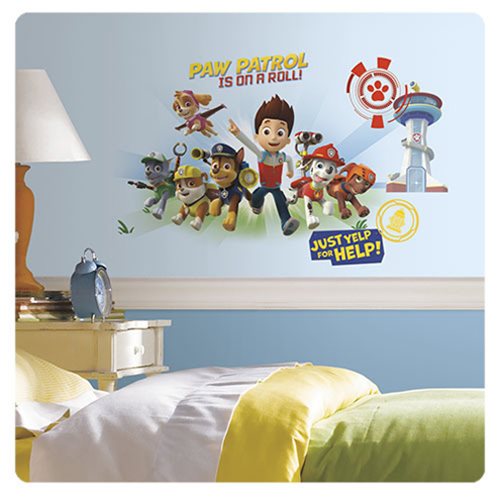 Paw Patrol Peel and Stick Wall Graphics